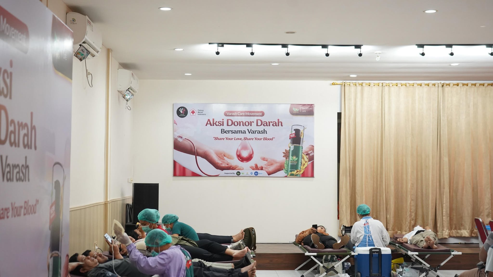 Donor Darah Rutin Varash Kembali Digelar, Wujud Komitmen Berbagi untuk Sesama