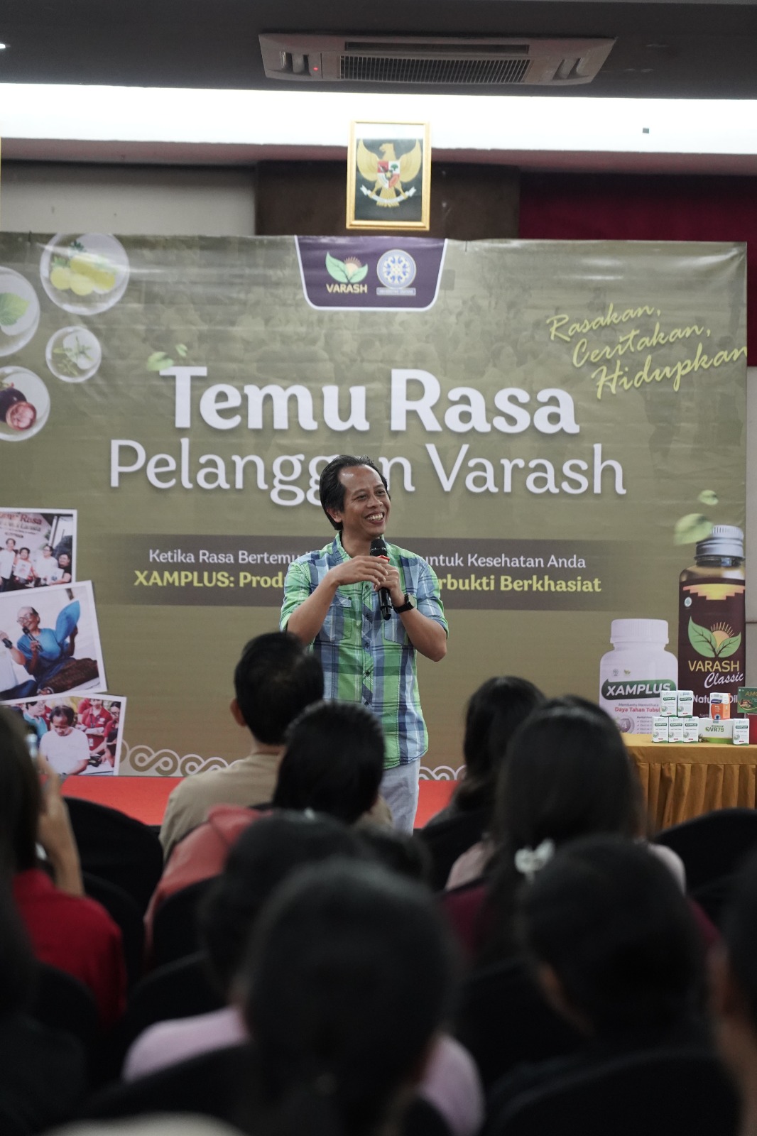 Temu Rasa Pelanggan Varash dan Publikasi Riset Xamplus, Suplemen Herbal Penurun Kolestrol