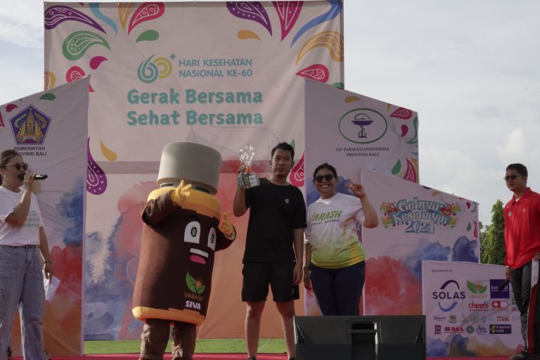 Semarak Hari Kesehatan Nasional ke-60 Bersama Varash